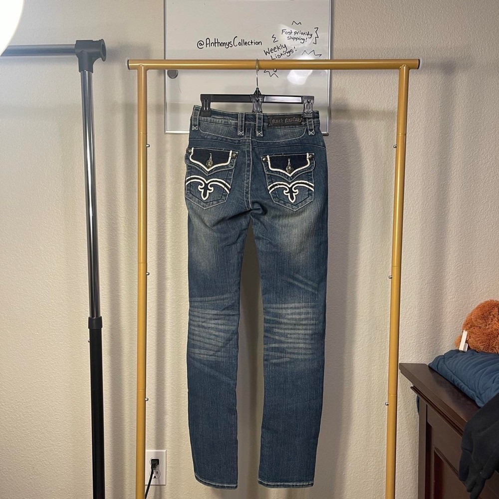 Rock revival straight jeans women’s